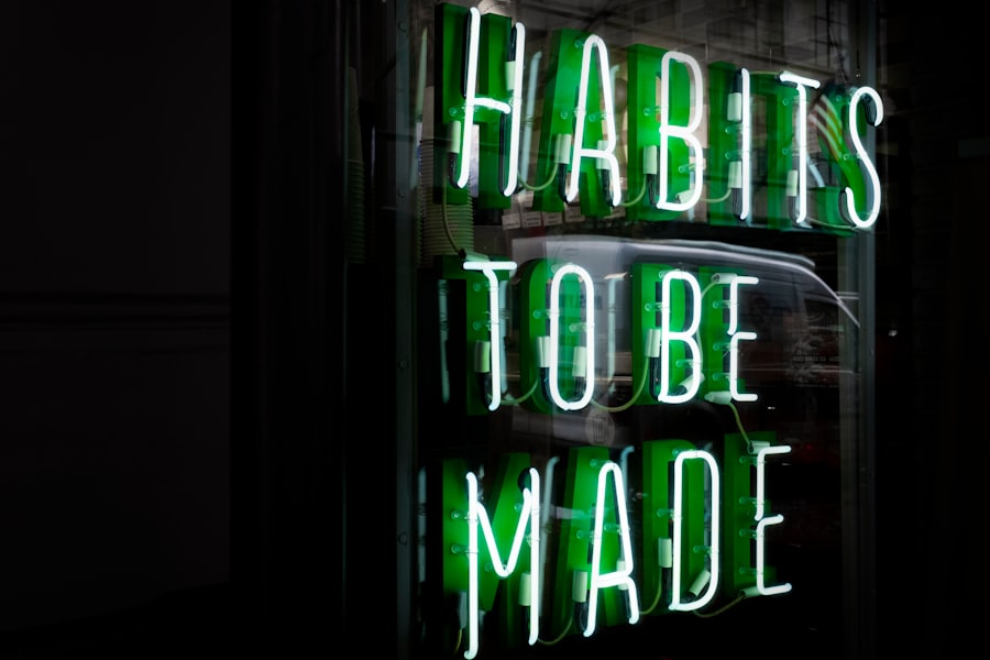 Photo Goal-Oriented Habits